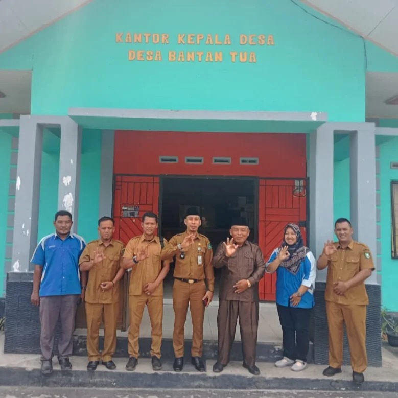 PEMERINTAH DESA BANTAN TUA TERIMA KUNJUNGAN DARI BUMDESMA KECAMATAN BANTAN