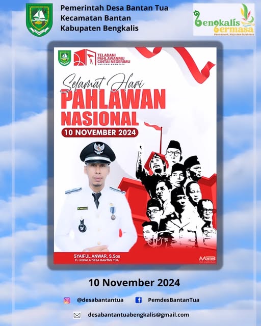 UCAPAN SELAMAT HARI PAHLAWAN NASIONAL 10 NOVEMBER 2024