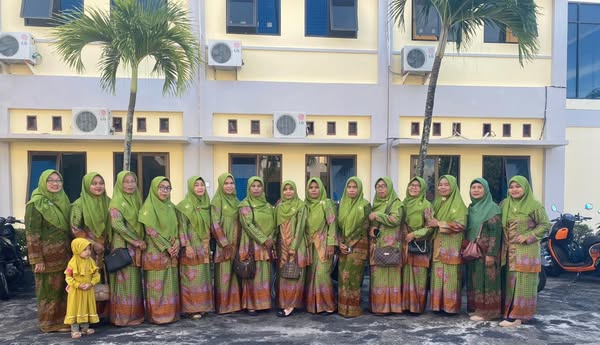 NU MUSLIMAT DESA BANTAN TUA HADIRI PELANTIKAN PIMPINAN ANAK CABANG DAN RANTING MUSLIMAT NU KABUPATEN BENGKALIS