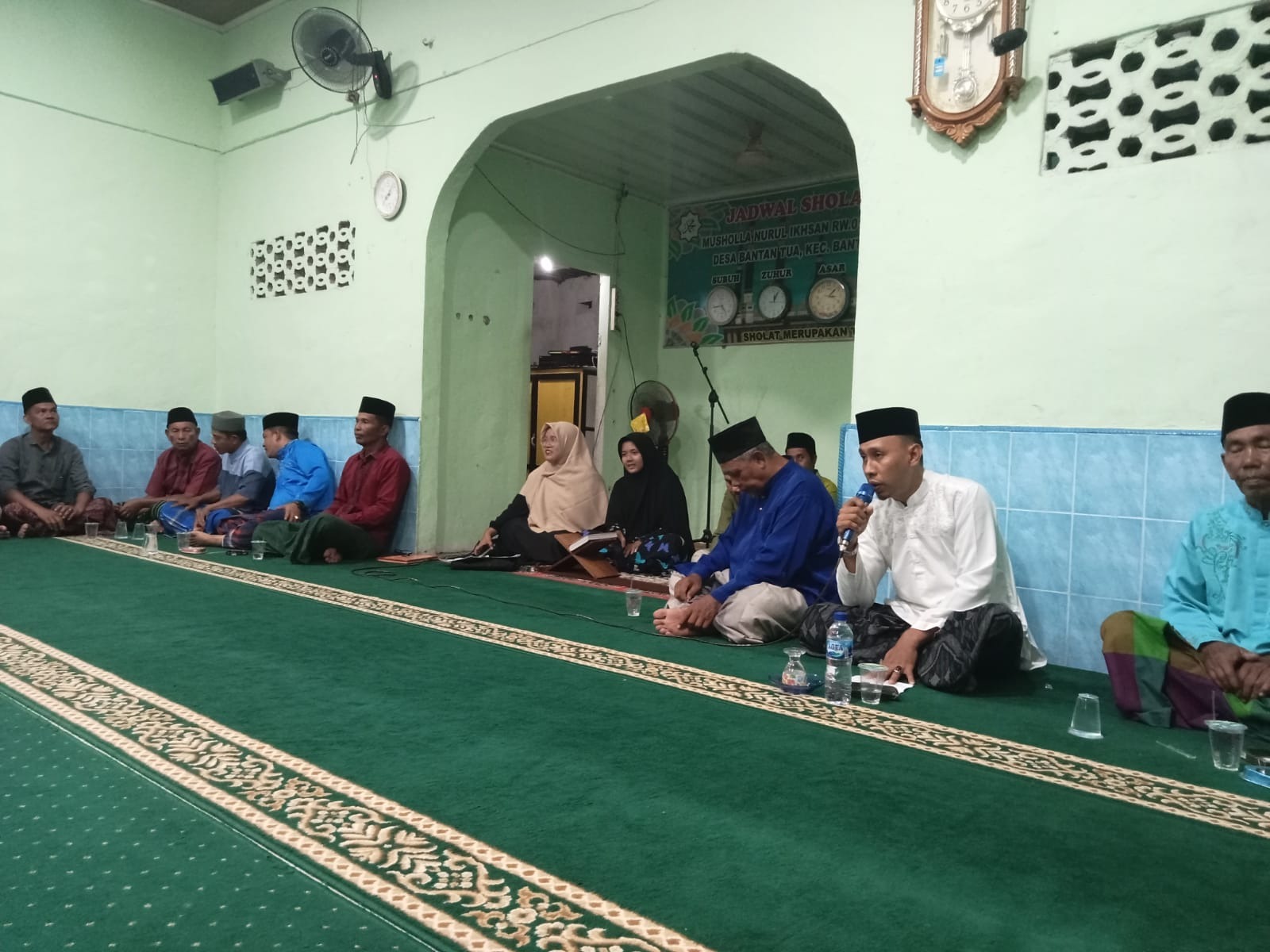 PERINGATI HARI MAULID NABI MUHAMMAD SAW PJ. KEPALA DESA HADIR DI DUSUN ABDUL WAHAB